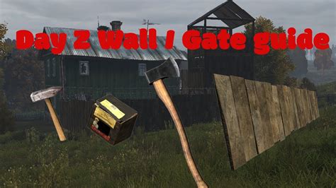 how to attach sheet metal to gate dayz|building a gate in dayz.